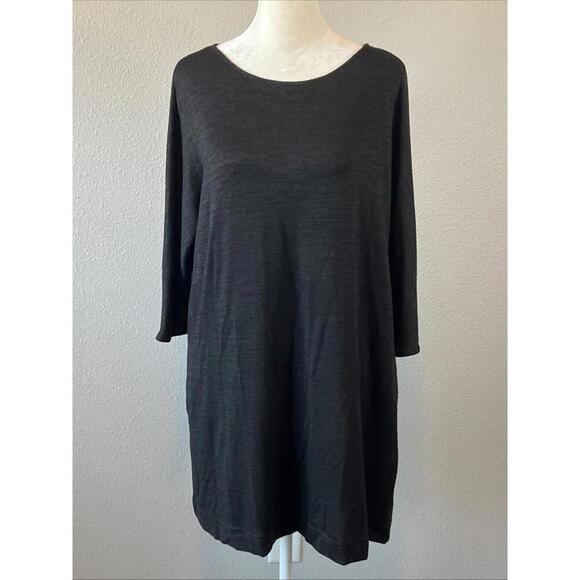 Wilfred Free Dresses & Skirts - Aritzia Wilfred Free Brown/Black Sweater Dress Size XXS